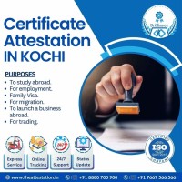 Navigating Certificate Attestation Services in Kochi for Document Auth